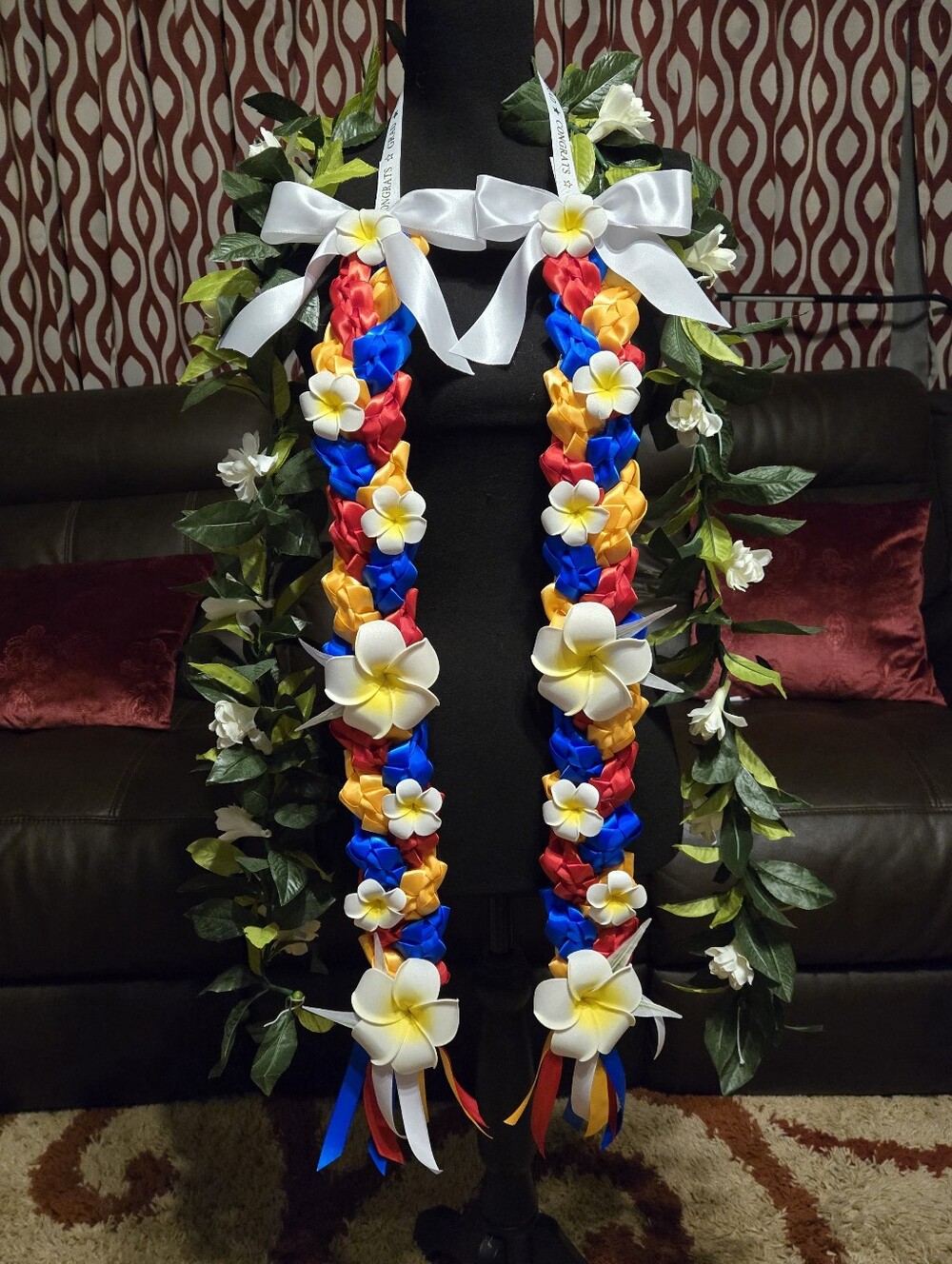 Filipino Inspired Graduation Lei/Handcrafted FIRM PRICE! Unisex